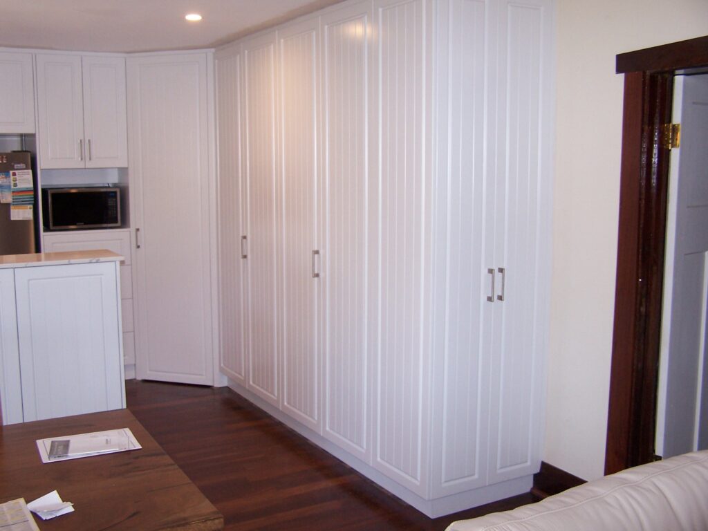 Professionally installed white kitchen cabinetry by WA Kitchen Installers